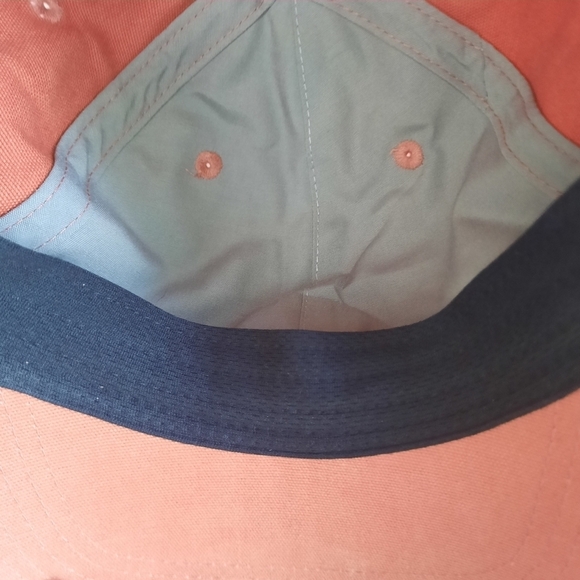 NWOT Carhartt Spring 2023 canvas cap terracotta sweat wicking logo baseball hat - Picture 10 of 12